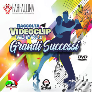 DOPPIO DVD GRANDI SUCCESSI RACCOLTA VIDEOCLIP VOL.1 VOL.2